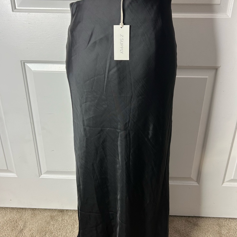 NWT Z SUPPLY Europa Midi Slip Skirt (size L) - Picture 5 of 7